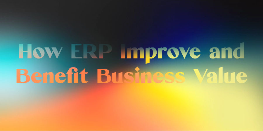 How does ERP Improve Business Value?