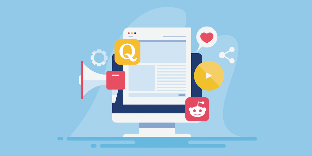 How do Reddit and Quora help with Content Marketing
