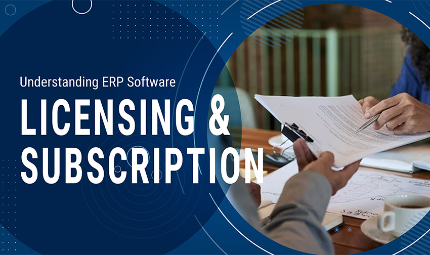 erp licensing and subscription